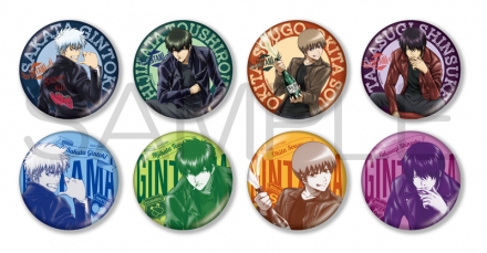 非売品 当選 銀魂 フォーチュン 缶バッジ トートバッグ 坂田銀時 土方