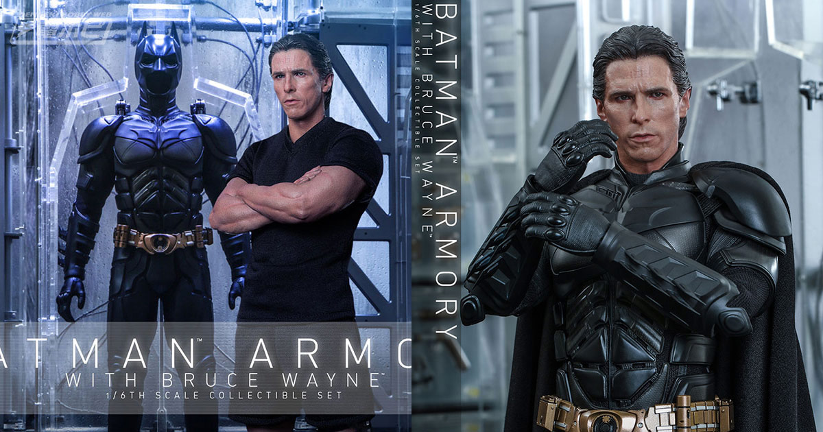 ダークナイト ライジング』バットスーツ格納庫とブルース・ウェインが1