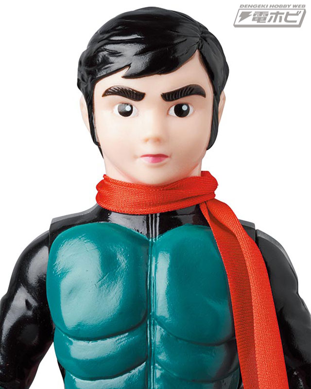 フィギュア 販売済み かまきり男(鎖カマVer.)+ミニソフビ 「仮面