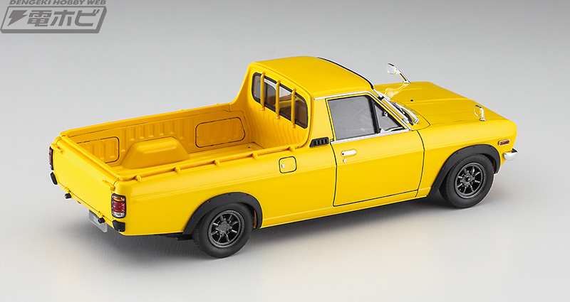 ハセガワが「サニトラ」を特別仕様でプラモデル化！オーバーフェンダー