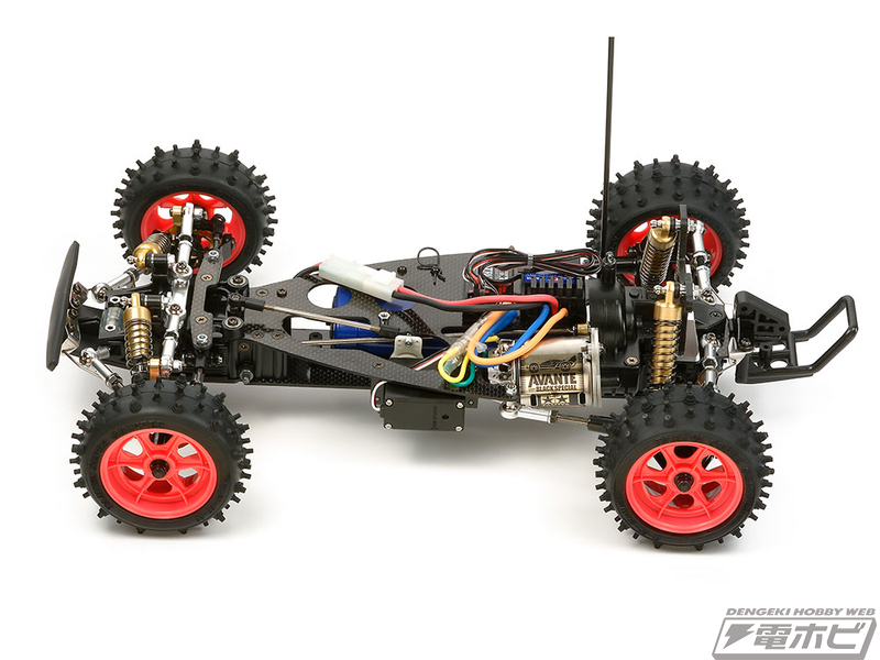 精悍なブラックボディ再び！タミヤの電動RCカー「1/10RC アバンテ