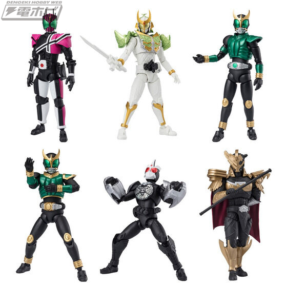 食玩「掌動-XX 仮面ライダー6」が登場！ディケイドに斬月 メロン