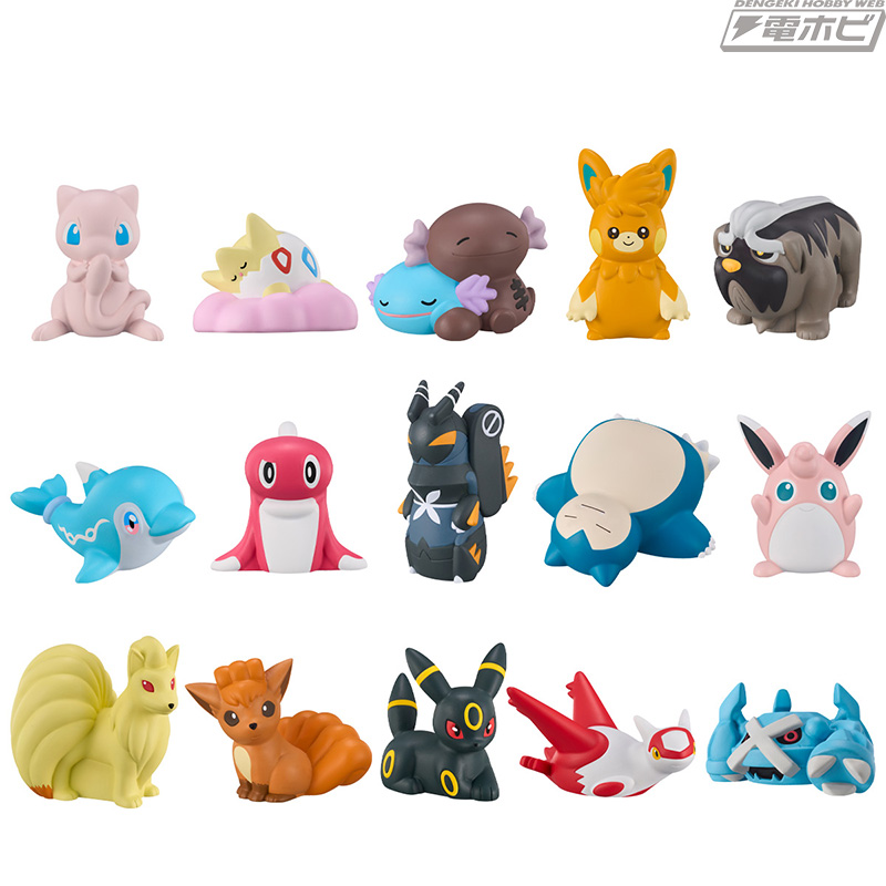 パルデア地方のパーモットなど15種類のポケモンが初登場！食玩