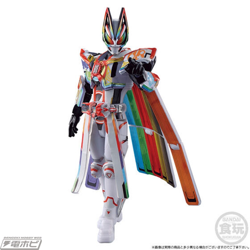 食玩フィギュア「装動」の仮面ライダーギーツ ギーツワンネスとXギーツ