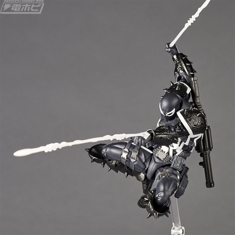 エージェントヴェノムが可動フィギュア「リボルテック アメイジング