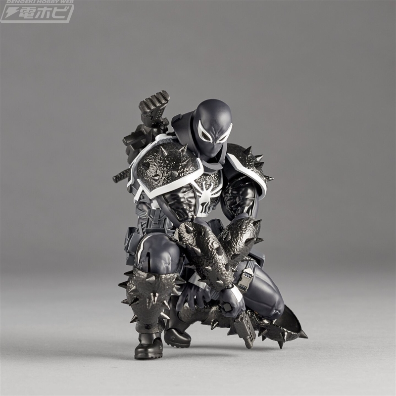 エージェントヴェノムが可動フィギュア「リボルテック アメイジング