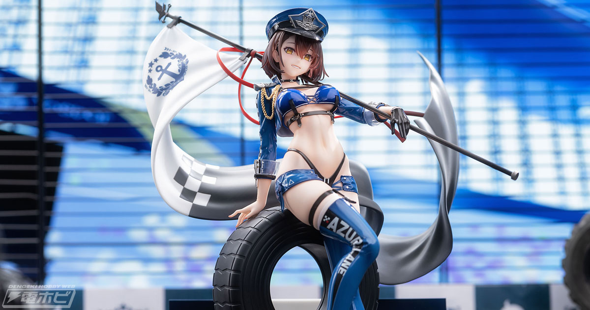 照れ顔が付属！『アズールレーン』レースクイーン姿のボルチモアの