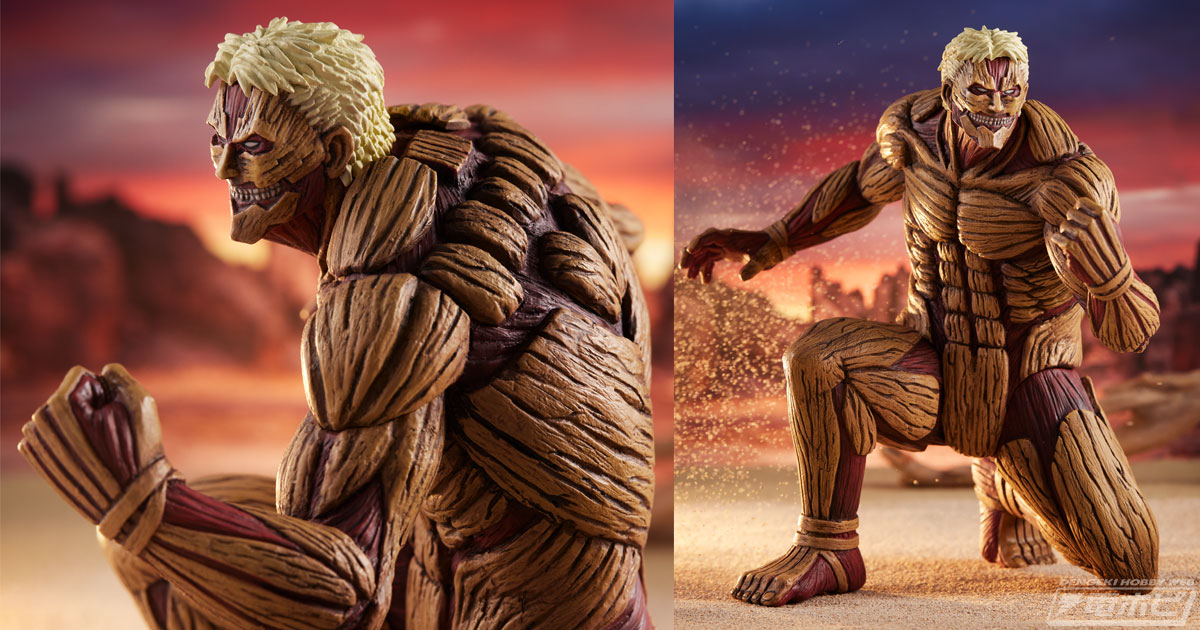 進撃の巨人』鎧の巨人姿のライナーがPOP UP PARADEでフィギュア化