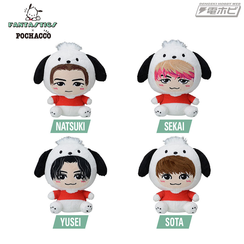 FANTASTICS 八木勇征 ぬいぐるみ シナモロール ポチャッコ ミニオン