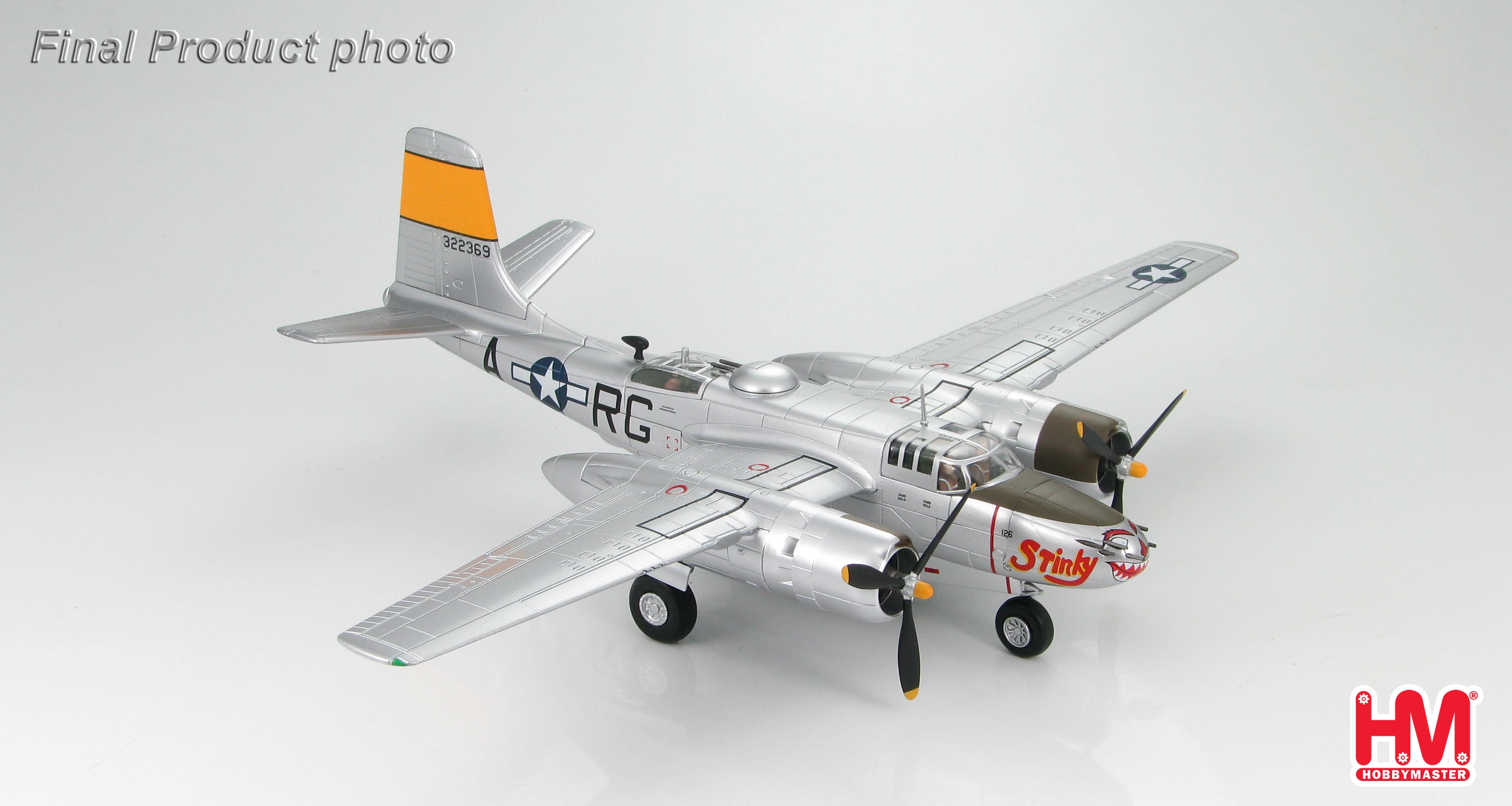 Douglas A-26B Invader 552nd BS, 386th BG, Beaumont, France 1944 Stinky