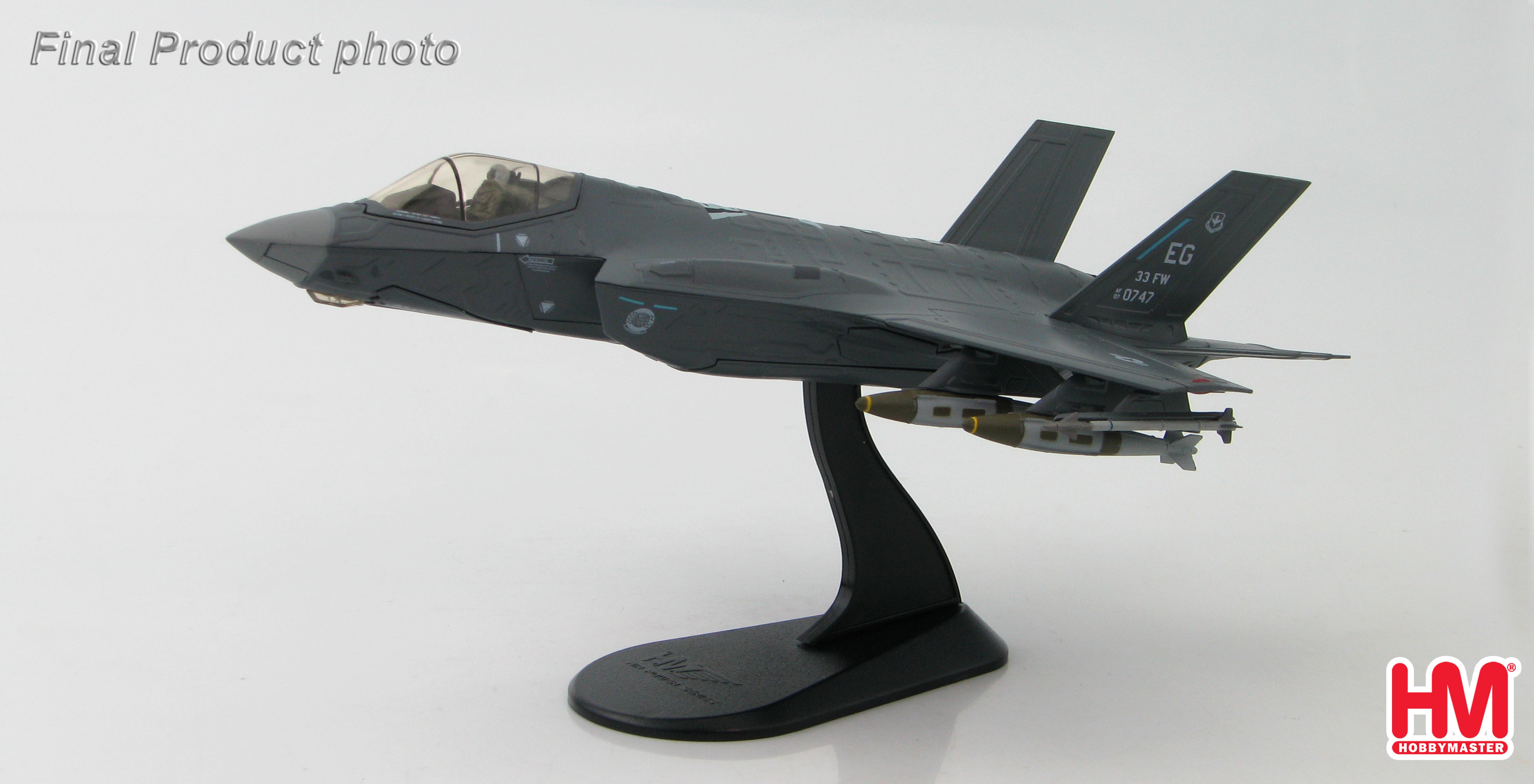 本体未開封】HOBBY MASTER F-35A ライトニングⅡ スイス空軍 本体未