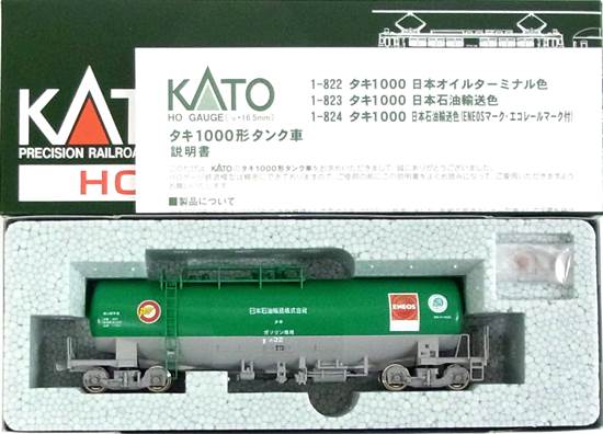 KATO HOゲージ 1-824 タキ1000 日本石油輸送色 2両 Amazon | KATO