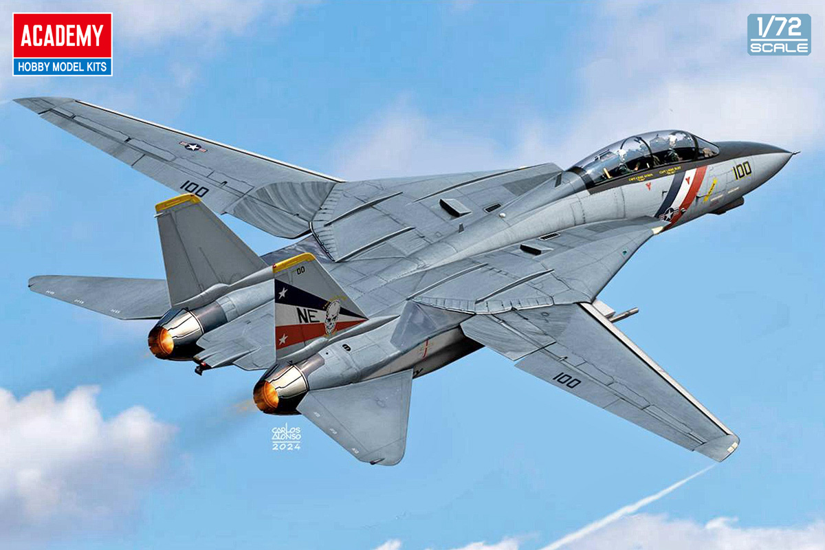 1/72 F-14D スーパートムキャット VF-2 バウンティハンターズ” [12590