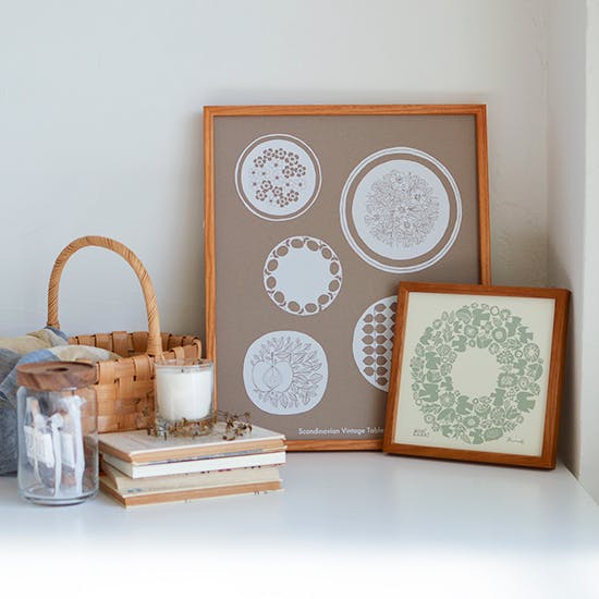 北欧暮らしの道具店【取扱終了】オリジナルポスター ジャムのビン 額縁