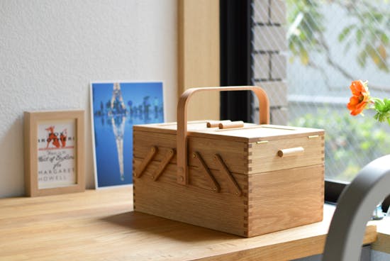 倉敷意匠/ならのソーイングボックス（裁縫箱） - 北欧、暮らしの道具店