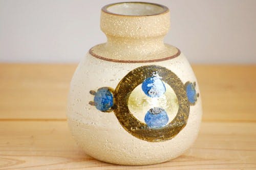 二モール（Nymolle窯 一輪挿し北欧ヴィンテージデンマークブロカント