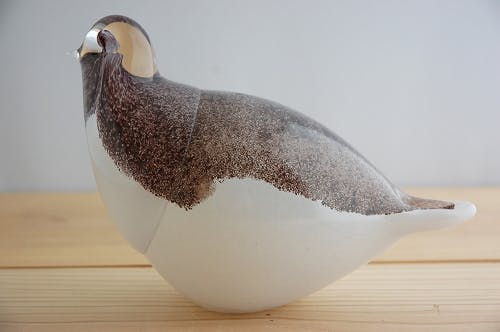 フィンランドで見つけたガラス製の鳥のオブジェ - 北欧、暮らしの道具店
