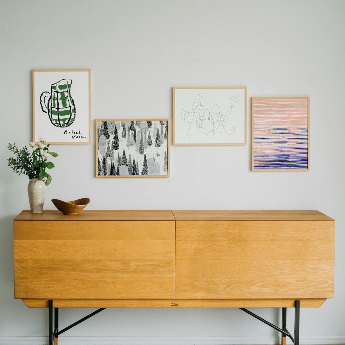 暮らしに、ひとさじの非日常」ポスター・フレームセット - 北欧