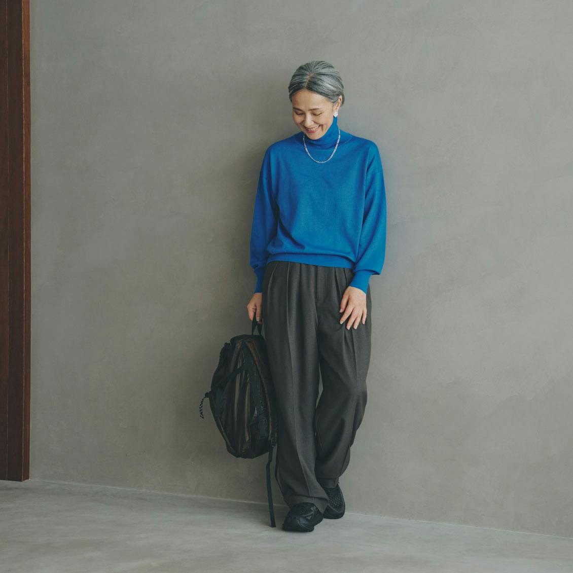 M'S GRACY ブラック ガウチョ、グレーワイドパンツ2点おまとめ M'S