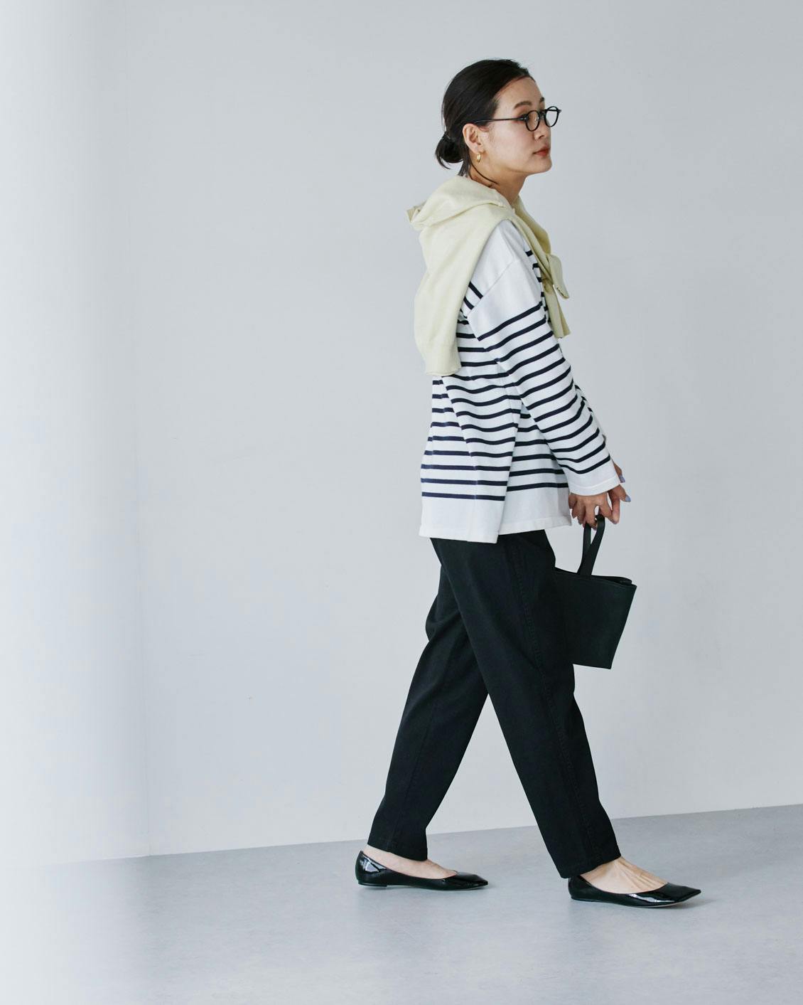 楽ちんなのに、スッキリ見え」たよれるペグパンツ（S・M・Tサイズ