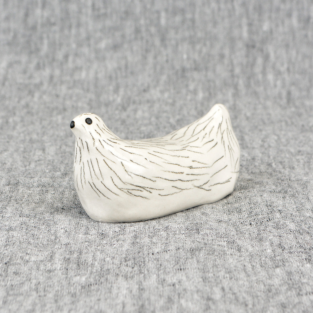 一部欠けあるもスペシャル陶器のオブジェ インテリアに渦巻き模様約