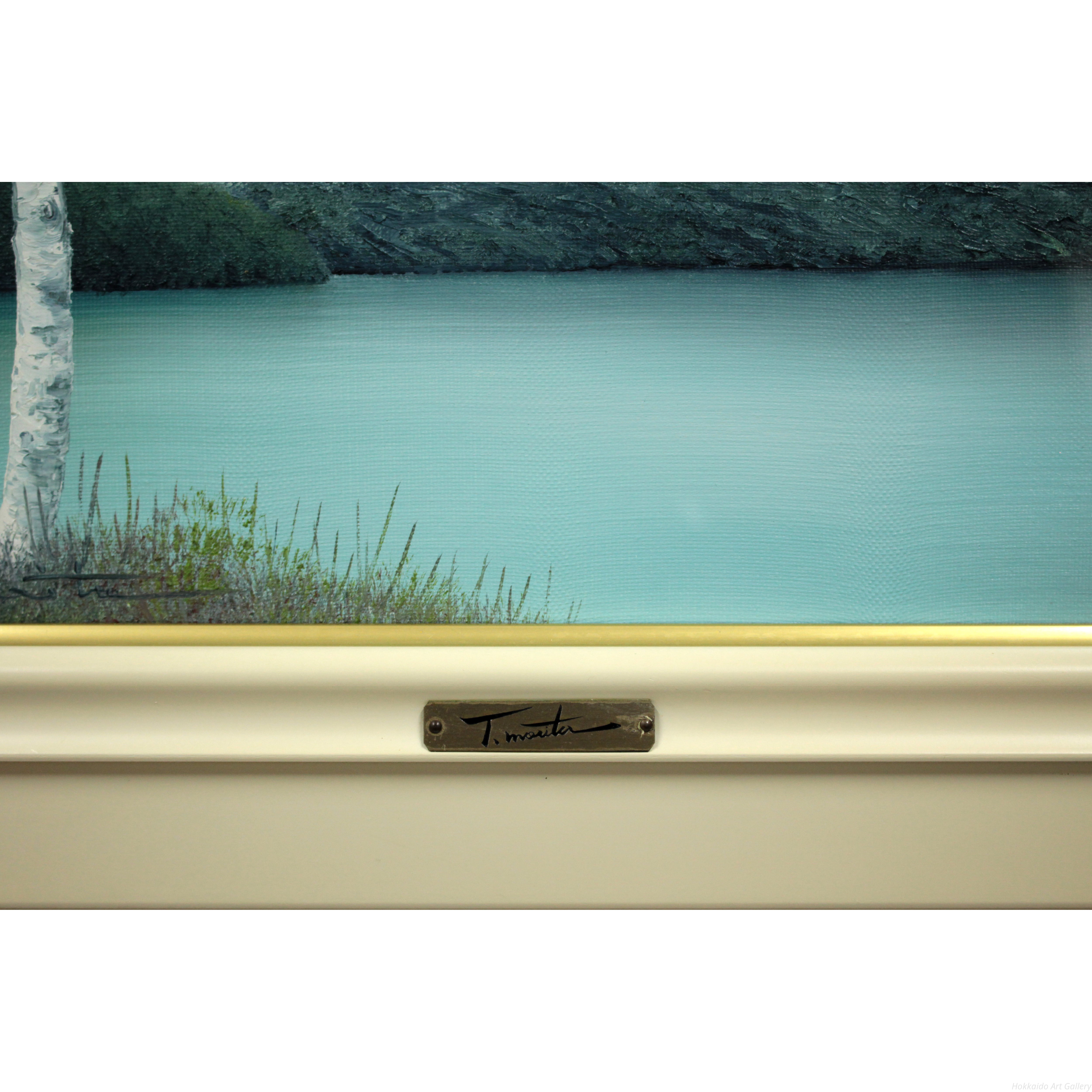 森田哲隆 『天にそびえる』 油彩画 - 北海道画廊