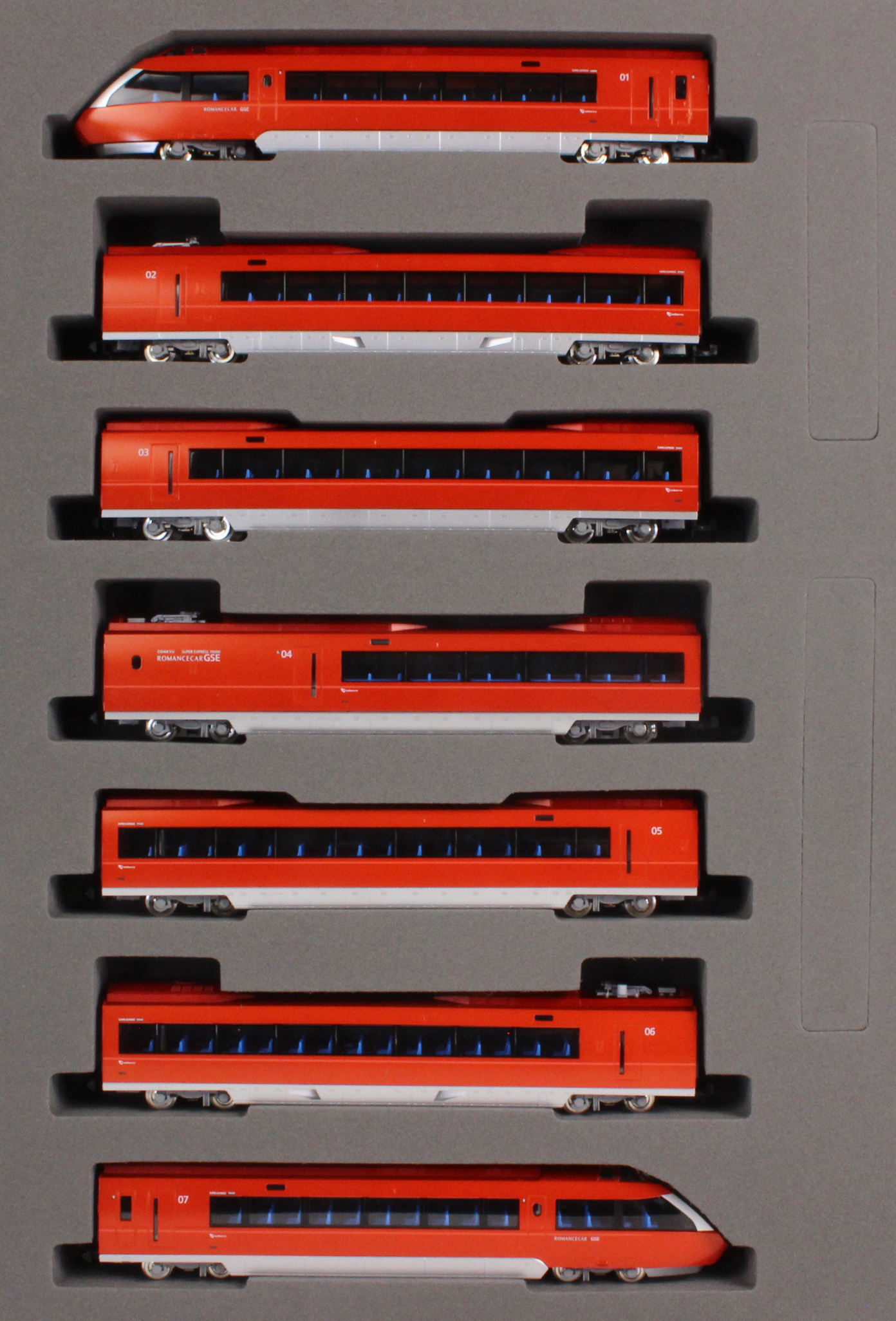 トミックス 98744 小田急ロマンスカー70000形 GSE 第2編成 7両セット