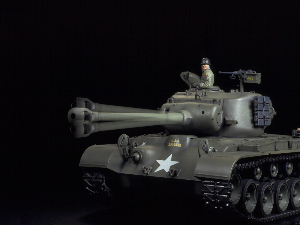 N2178 TAMIYA 1/16 アメリカ戦車 電動ラジコン M26パーシング TAMIYA