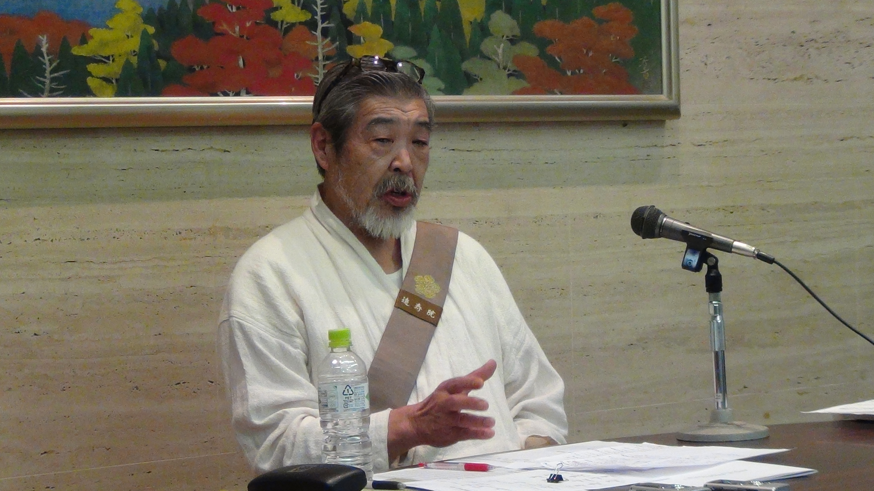 法華仏教講座 第1講：「遠壽院荒行堂鬼子母尊像 孝明天皇親拝」考