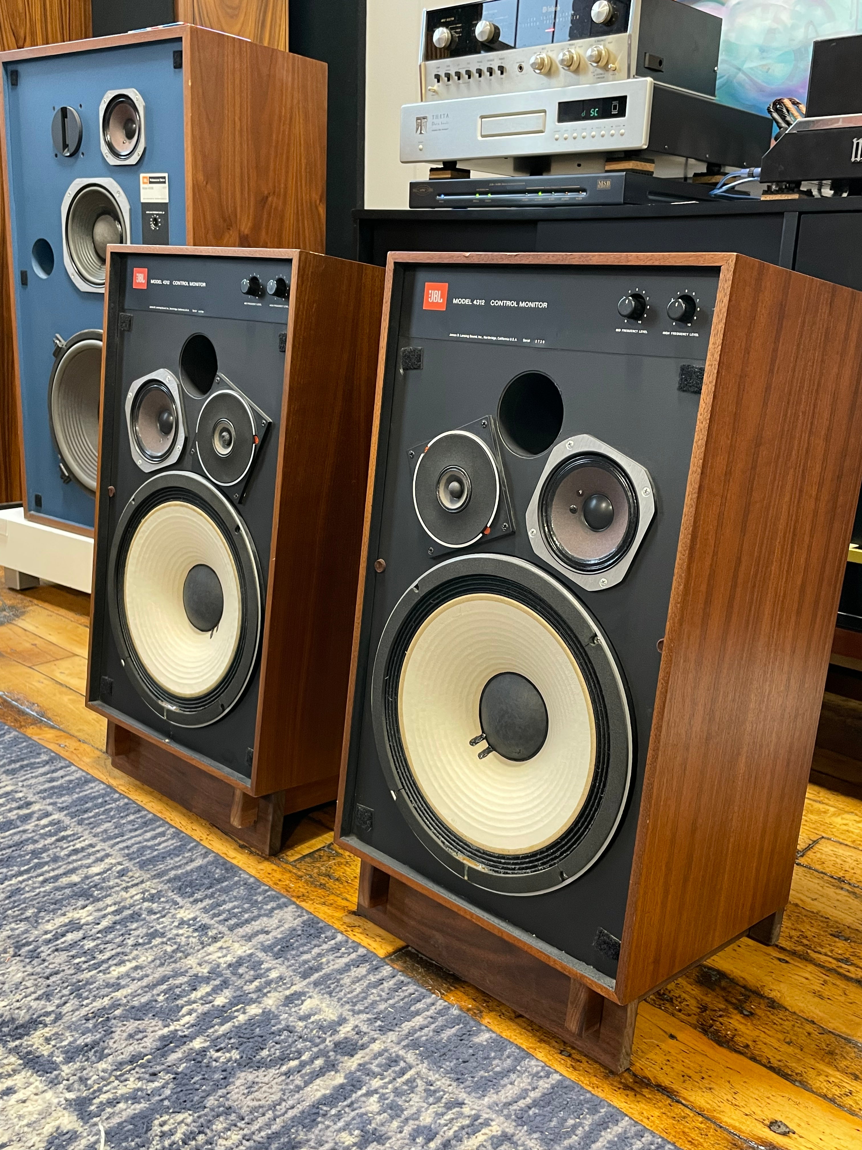 JBL MODEL 4312 スピーカー ウォールナットモデル