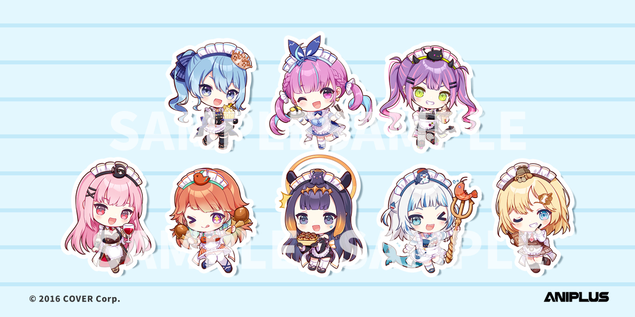 ホロライブプロダクション」と「ANIPLUS」のシンガポールコラボカフェ