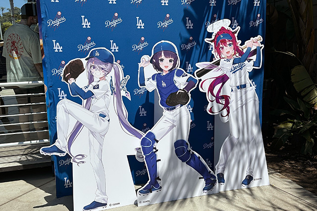2025年7月開催「ロサンゼルス・ドジャース」とのコラボ企画「hololive