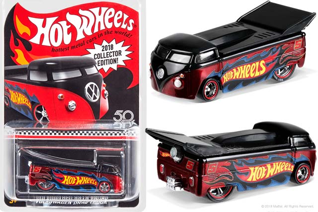 50周年最後のCollector Edition – VOLKSWAGEN DRAG TRUCK！がHWCで公開