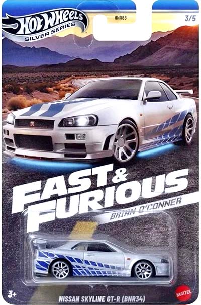 2025年ワイルドスピードアソート Mix 1 BRIAN O'CONNER のラインナップ