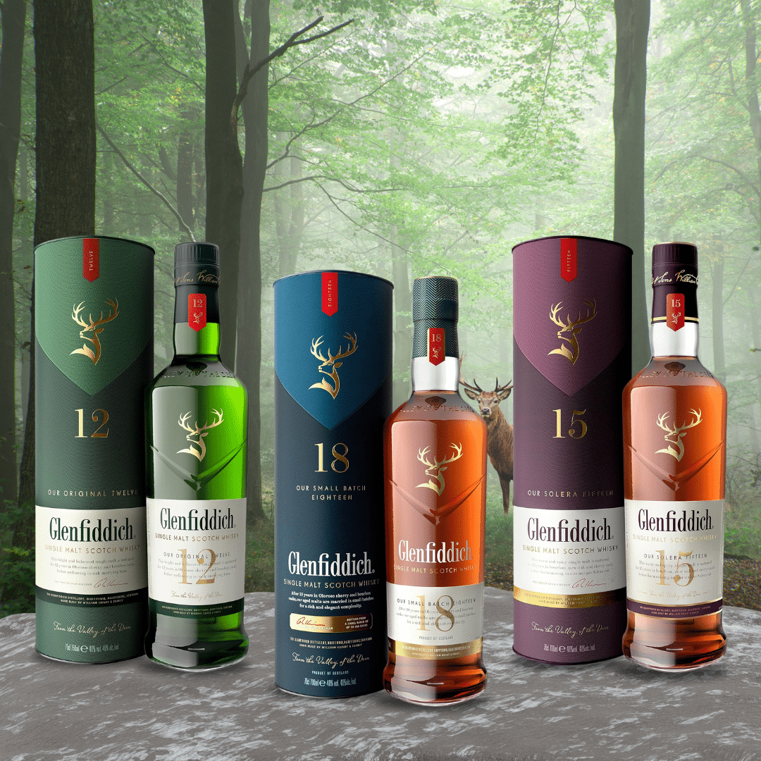 Glenfiddich Triple - 12, 15, 18 Year Olds | Hot Comps