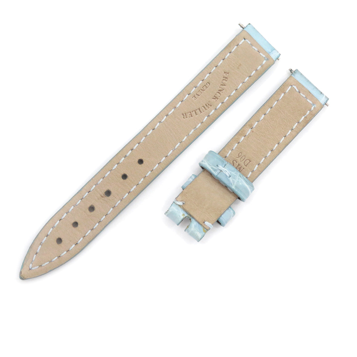 フランクミュラー ロングアイランド 900/902用 クロコバンド 未使用