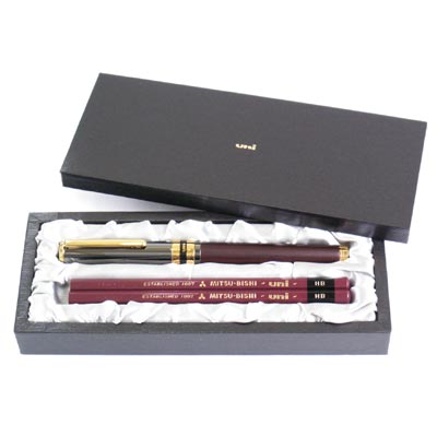 三菱鉛筆 uni50周年記念 ユニペンシルホルダー ペンギャラリー 報画堂