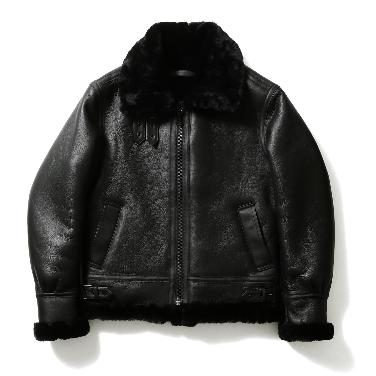 直営店限定！ リアルムートンを使用した『B-3ジャケット』 ｜ HOUSTON-BOOK