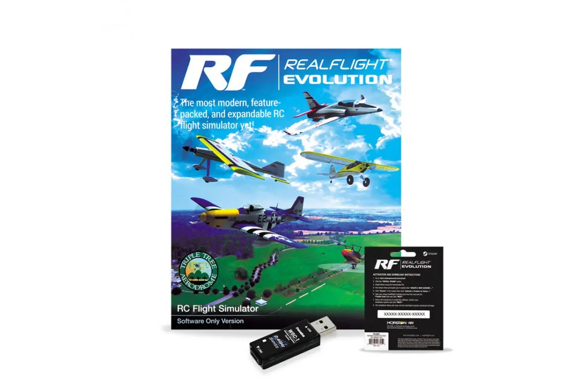 REAL FLIGHT EVOLUTION+WSC-1付 / ドローンショップ HOVERING ONLINE