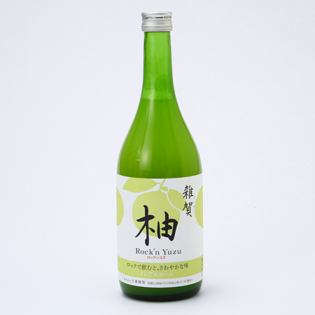 柚 Rock'n Yuzu (ロックンユズ） 720ml 【九重雑賀】｜三ツ星醤油、径