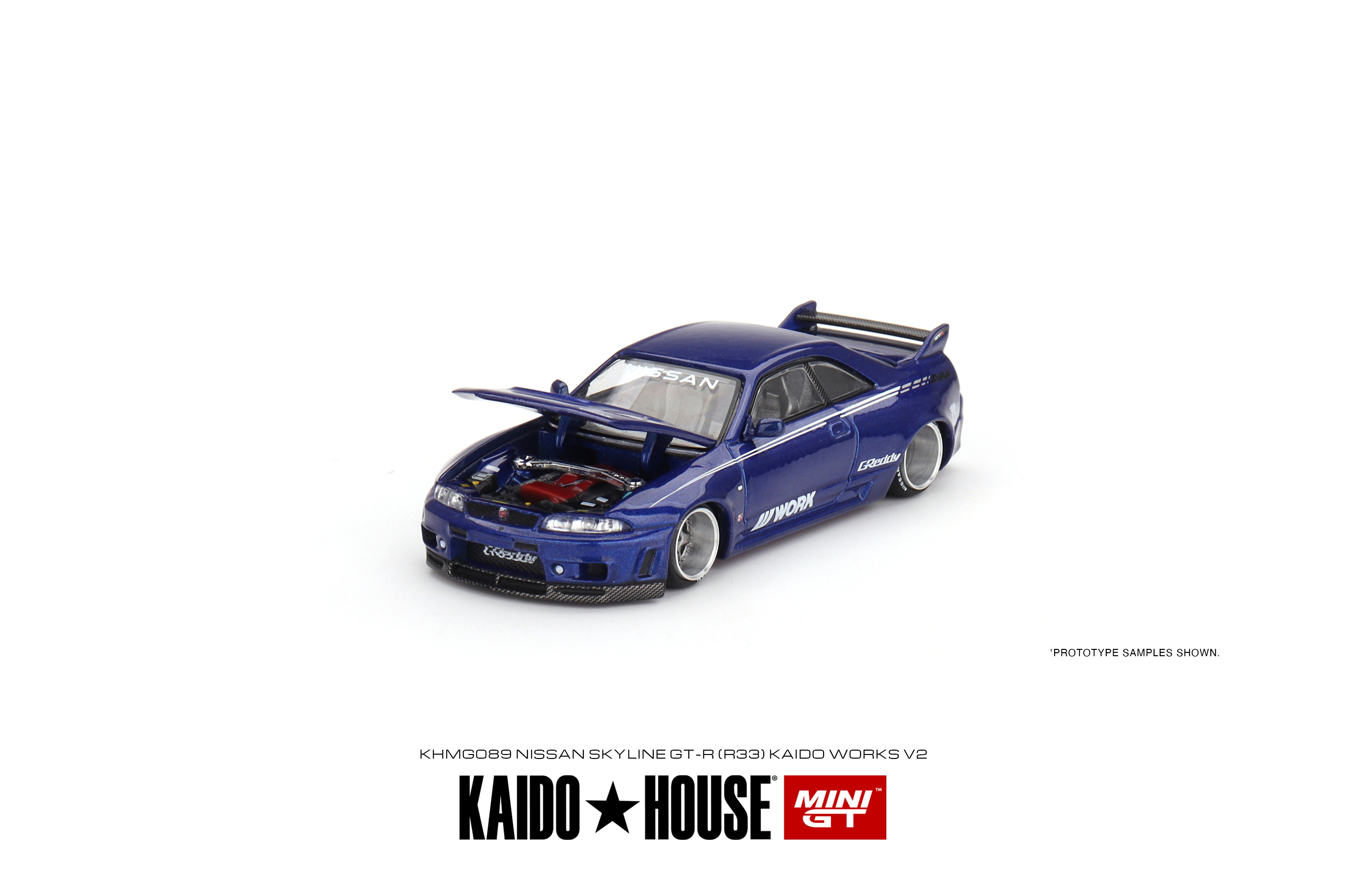 ミニカーアゴーゴー 2024 KAIDO HOUSE LTD R33 未開封 ミニカーア