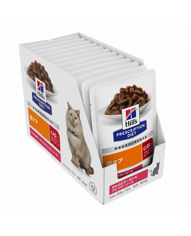 ヒルズ 〈猫用〉c/dマルチケア コンフォート やわらかサーモン