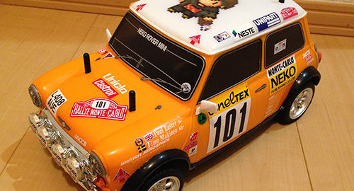 ラジコン制作：ミニクーパー '94 モンテカルロ(M-05シャーシ)を作り