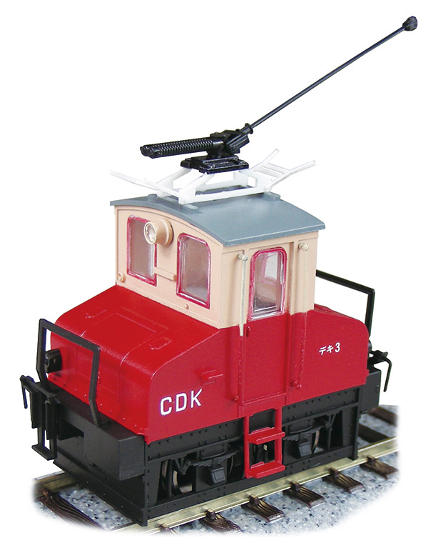 卸売 【】鉄道模型 HOゲージ 1/80 銚子電気鉄道 デキ3 電気機関車(90