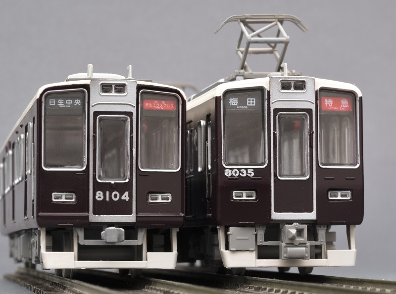 ホビーメイトオカ製 HO 阪急8000系 先頭車2両 ホビーメイトオカ製