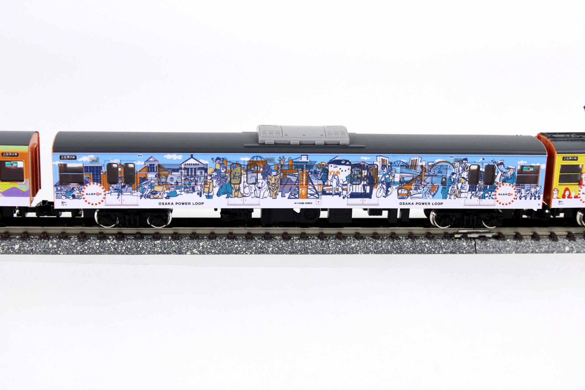 グリーンマックス 50582 JR103系「OSAKA POWER LOOP」8両セット 鉄道