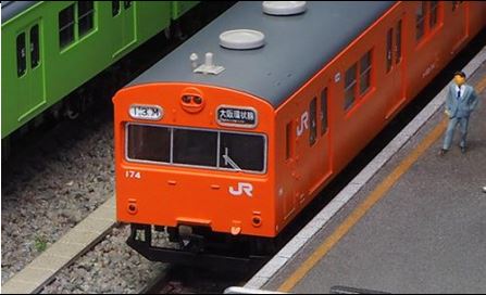 GREEN MAX JR103系初期車 関西型B 塗装済みキット GREEN MAX JR103系