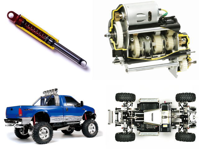 タミヤ フォード F-350 ハイリフト フルオペレーションセット No57059