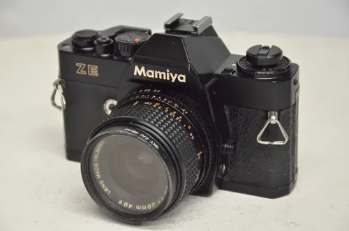 Mamiya Ze Filme Camera Fotografica/analógica/retro/decoraçã Preto