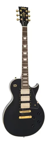 Guitarra Vintage Les Paul Reissued V1003 Bb Boulevard Black